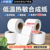 Papel térmico congelado a prueba de tres (agua, aceite, fricción), resistente al desgarro, impermeable, para impresión de etiquetas congeladas y refrigeradas, 60*50*600 hojas, resistente a bajas temperaturas