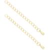 Cadena de extensión para collar y pulsera con cierre de hebilla de langosta de oro de 14/18 quilates que conserva el color, accesorios de joyería hechos a mano.