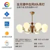 Lustre principal de sala de estar retrô americano, novo modelo 2026, estilo wabi-sabi do Sul da Ásia, luminárias vintage francesas para quarto e sala de jantar Zhongshan