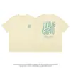 Camiseta de Manga Corta de Algodón Holgada Chic Estilo Coreano de Verano para Hombre, Top Personalizado Estampado, Camiseta Básica de Nicho para Mujer, Marca Ins Trbottomy