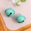 Metal Pintado Color Macron Campana DIY Accesorios para Mascotas Llavero Colgante Cadena de Teléfono Colgante Materiales para Accesorios