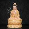 Três Santos do Buda Sakyamuni Buda Sakyamuni Imitação Presunto Branco Jade Guanyin Bodhisattva Casa Ornamentos Sagrados do Buda Guanyin