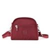 Bolsa Pequena Quadrada de Ombro Único Feminina, Bolsa de Mão Casual de Nylon Versátil de Cor Sólida, Bolsa Transversal Casual Feminina de Cor Sólida