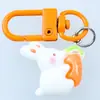 Fivela de Porta Capivara Traga Riqueza e Tesouro Gato Flor Cacto Chaveiro Fofo Pingente para Mochila Escolar Acessórios Acessórios de Sacola Surpresa