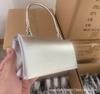 Bolsa de Noite para Comércio Exterior, Bolsa de Mão, Bolsa Prata, Venda Direta da Fábrica, Bolsa com Corrente, Bolsa de Noite para Ombro, Luxo Leve