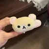 Pinza Bb Versión Coreana Pinza para el Cabello de Tela de Dibujos Animados Oso Lindo Pinza para el Cabello Infantil Flequillo Accesorio para el Cabello Pinza Lateral Otoño e Invierno