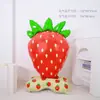 Balão de Alumínio Grande Base em Pé Morango Melancia Frutas Decoração Festa de Aniversário Vida na Sala de Aula do Jardim de Infância