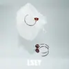 1183 Pendientes de Rosa en Estilo Minimalista, Plata de Ley S925, Únicos y Versátiles, Pendientes de Alta Gama, Joyería de Plata al por Mayor