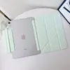Estojo Dupla Face para Apple iPad Pro 11 polegadas Dobrável em Y Air 5/4 com Suporte para Caneta 2024 Estojo Protetor iPad 10 Fivela