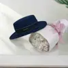 Gorro de Lana de Alta Calidad Estilo Francés, Estilo Retro Británico, Elegante y Sencillo Sombrero Jazz de Ala Plana, Operado por Uno Mismo