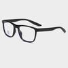 Nuevo armazón de gafas para miopía ultraligero TR90 para jóvenes, patilla bicolor de seda, para hombres y mujeres, mismo armazón, gafas lisas anti luz azul