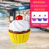 Ornamentos Grandes de Sorvete Simulado Escultura de Sobremesa ao Ar Livre Decoração de Macaron Donut Cone Loja de Bebidas Geladas Fibra de Vidro
