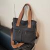 Bolsa de Lona Transfronteriza de Gran Capacidad para Mujer, Bolso Cruzado Versátil Nueva Moda 2026, Bolso de Hombro Simple para Viajes Diarios