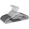 Cabide de plástico para uso doméstico, atacado de fábrica, para roupas secas e molhadas, sem costura, antiderrapante, anti-marca de ombro, cabide tipo cabeça de pato