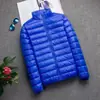 Liquidación de fin de temporada Pedido original de comercio exterior alemán Algodón plumón Ultraligero Algodón talla grande Hombre Primavera Algodón ligero