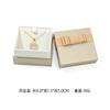 Caja de embalaje para joyas de cinta de alta calidad, caja para anillo, colgante, pulsera, pulsera, caja de papel rellena de cuero, caja de embalaje para joyas al por mayor