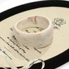 Pulseras Populares Transfronterizas Europeas y Americanas, Pulseras Irregulares Geométricas de Borde Ancho Manchadas, Pulseras Redondas de Metal de Alta Gama a la Moda