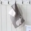 Algodón de gasa para niños, toalla de dibujos animados de elefante, jacquard, toalla pequeña para niños, al por mayor en stock, se puede hacer logo