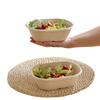 Lonchera desechable de pulpa, lonchera degradable, lonchera para fitness, comida rápida, comida para llevar, sushi, ensalada, comida ligera, paquete de caja