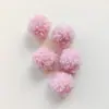 Accesorios de Bolas de Lana de Cordero Nuevas y Coloridas Transfronterizos, Piezas de Juguete, Bolas de Peluche de Oso de Peluche Hechas a Mano para Bricolaje