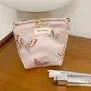 Bolsa de Maquiagem Grande Capacidade Estilo Novo Ins Borboleta Transfronteiriça Bolsa de Lavar para Sair Bolsa de Armazenamento Portátil