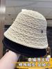 Chapéu feminino de pescador, chapéu de sol fino vazado para primavera e verão, chapéu de balde com estampa de rosto japonês, chapéu de bacia pequena