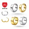 Pinzas para Oreja F136 de Titanio Aros Planos para Oreja Venta Caliente Transfronteriza Joyería para Piercings de Aleación de Titanio G23 Pendientes