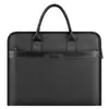 Maletín Yisheng Logo Personalizado Bolsa para Documentos de Negocios Maletín para Hombre con Portabotellas de Agua Bolso de Gran Capacidad