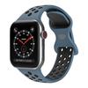 Adecuado para Correa de Apple Watch Hebilla de 8 caracteres Correa de Apple Watch Bicolor Correa para iWatch Apple Correa de reloj de silicona Apple Nike