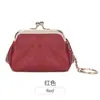 Nuevo monedero de clip retro creativo mini bolsillo de almacenamiento bolsa dorada monedero estilo japonés bolsa portátil para guardar monedas