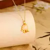 Lindo Collar de Serpiente para Mujer 2025 Nuevo Llegada Serpiente del Zodiaco Diseño de Imitación de Jade Hetian Elegante Lindo Collar de Gama Alta