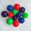 Pelota de masaje de PVC erizo pelota de cacahuete estimulación de punto de acupuntura plantar presión de punto de acupuntura relajación muscular rehabilitación pelota fascial