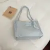Bolsa Tipo Dumpling 2026 Nuevo Tejido de Nailon Simple Versátil Gran Capacidad Bolso de Hombro Cruzado de Moda Minimalista para Mujer Transfronterizo