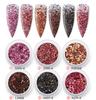 Brillantina de uñas + cebolla + lentejuelas de uñas mixtas DIY para usar uñas transfronterizas belleza de uñas flujo cáñamo epoxi traje