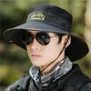 Sombrero vaquero occidental protección solar ala grande protección UV sombrero de pescador japonés protección solar para exteriores camping montañismo pesca
