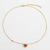 Simples Novo Colar Chinês Ruyi Fritillaria Pingente Clavícula Cadeia Luz Luxo Nicho Design All-match Colar de Estilo Étnico para Mulheres