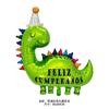 Balão de Filme de Alumínio de Decoração de Evento de Festa de Aniversário Infantil Dinossauro Grande Tyrannosaurus Rex Mais Vendido