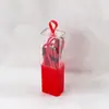 Cable USB de Uno a Tres Extendido Empaque tipo Cápsula Botella Frasco Tubo de Ensayo Transparente Equipo de Pesca Equipo para Peces Manguera Logotipo Impreso