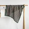 Bufandas de Seda al por Mayor 70 cm Patrón Espiga Colección de Bufandas Cuadradas Pequeñas Bufanda de Seda Bufanda para el Cuello Calentador de Cuello Bufanda para Bolso Corbata Bufanda Bufanda Fina de Seda