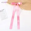 Bestseller transfronterizo: Decoración de pared estilo ins rosa de celebridad de internet con cintas largas de hadas y moños, disponible en varios tamaños