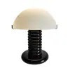 Lámpara de Mesa de Vidrio Artístico Posmoderna Lámpara de Noche para Dormitorio de Hotel de Diseñador Iluminación de Sala de Estar Modelo Habitación Lujo Ligero