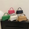 Bolso de Mujer 2026 Invierno Nuevo Estilo Bolso Cruzado Texturizado de Moda para Viajar Bolso de Mano Sencillo Bolso Cuadrado Pequeño de un Solo Hombro
