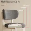 Silla de comedor de madera maciza estilo nórdico italiano, silla de diseñador de lujo ligero para el hogar, silla moderna con respaldo, silla de madera maciza para apartamentos pequeños