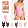 Body de estilo europeo y americano, de color personalizado, alta elasticidad, ajustado al cuerpo, moldeador de cintura y abdomen, con tirantes, diseñado para estilizar la cintura y el abdomen.