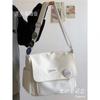 Bolsa Estilo Japonês Ins Hong Kong para Chá da Tarde Versátil Artística Street Style Bolsa Tiracolo Mensageiro Bolsa Transversal Tendência Masculina Estudante Feminino