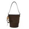 Estilo casual y minimalista, bolso de hombro tipo cubo para mujer, nueva moda 2026, bolso de hombro versátil, bolso cruzado y bolso tote para el trabajo