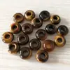 14x 8mm abertura 5mm pedra natural furo único conta acessórios de joia Cristal em pó Olho de Tigre fábrica direta AliExpress mais vendido
