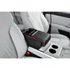 Alfombrilla para Caja de Reposabrazos de Coche Almohadilla Elevadora para Caja de Reposabrazos de Coche Almacenamiento Caja de Pañuelos para Coche Portavasos Suministros para Coche