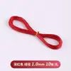 He 10m / Hilo de Cera Coreano Cordón de Cuero Pulsera Trenzada Hecha a Mano Hilo para Tejer Cordón Redondo de Cera de Alta Gama Al por Mayor