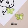 Pendientes de cuentas acrílicas de mariposa de colores transparentes y UV de alta calidad, hechos a mano, para hacer joyas, cadena para teléfono móvil, collar, accesorios, material